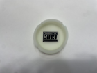 Ashtray - Product of 303 - Glow in the dark - Made of silicone - 3" x 3"