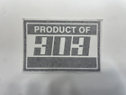 Vinyl Sticker - Product of 303 - Weatherproof - 5" x 7" FREE SHIPPING