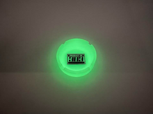Ashtray - Product of 303 - Glow in the dark - Made of silicone - 3" x 3"